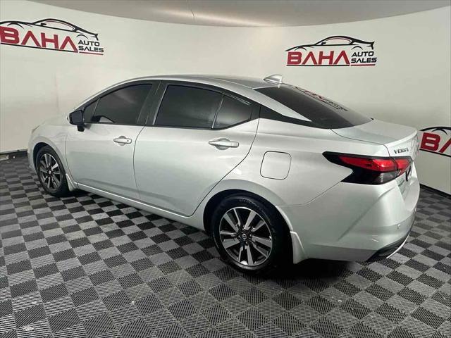 used 2022 Nissan Versa car, priced at $13,495