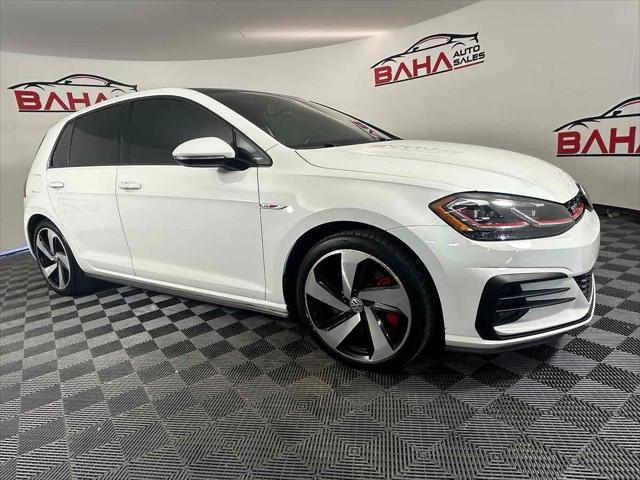 used 2019 Volkswagen Golf GTI car, priced at $17,995