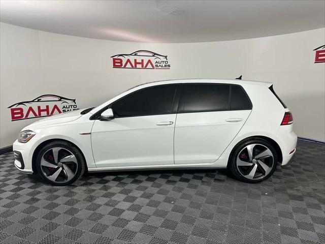 used 2019 Volkswagen Golf GTI car, priced at $17,995