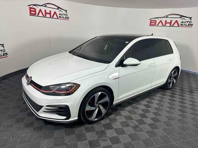 used 2019 Volkswagen Golf GTI car, priced at $17,995