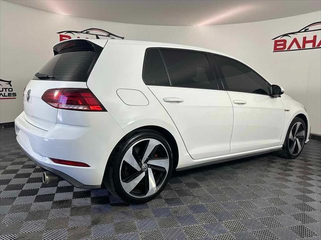 used 2019 Volkswagen Golf GTI car, priced at $17,995