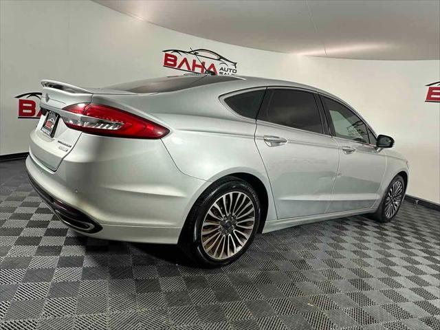 used 2017 Ford Fusion car, priced at $12,495