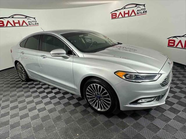 used 2017 Ford Fusion car, priced at $12,495