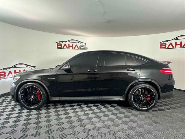 used 2019 Mercedes-Benz AMG GLC 63 car, priced at $41,995