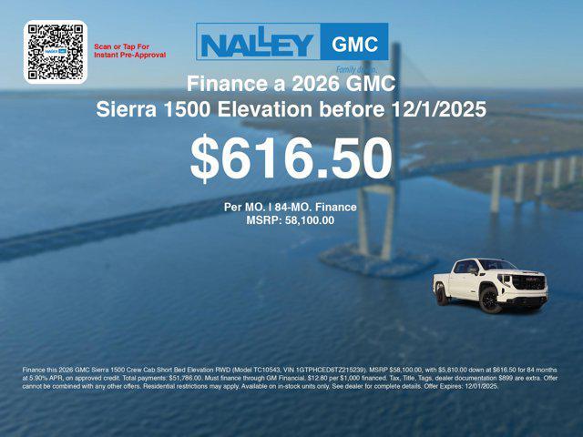 new 2026 GMC Sierra 1500 car, priced at $49,651