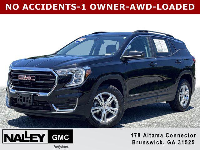 used 2022 GMC Terrain car, priced at $23,750