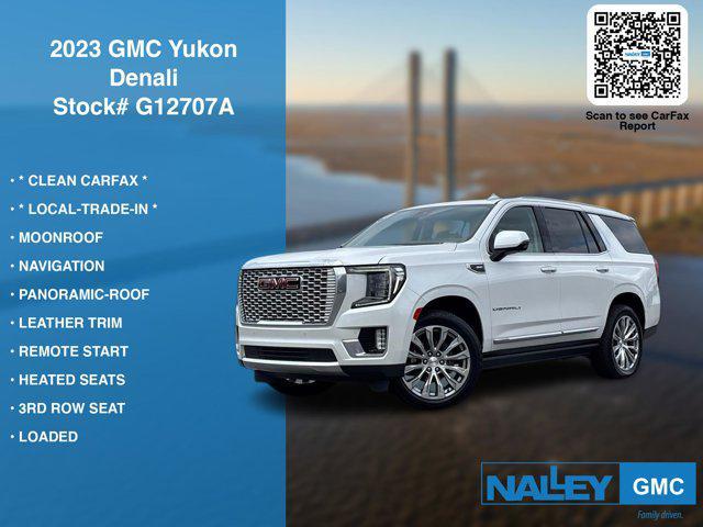 used 2023 GMC Yukon car, priced at $61,980