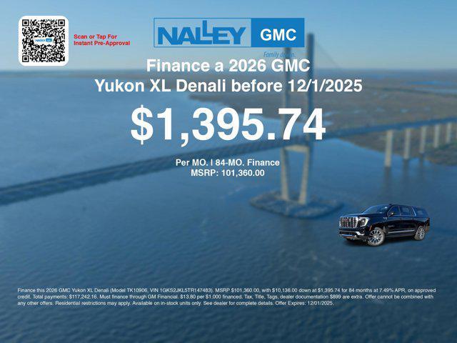 new 2026 GMC Yukon XL car, priced at $101,161