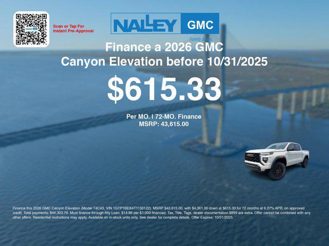 new 2026 GMC Canyon car, priced at $41,416