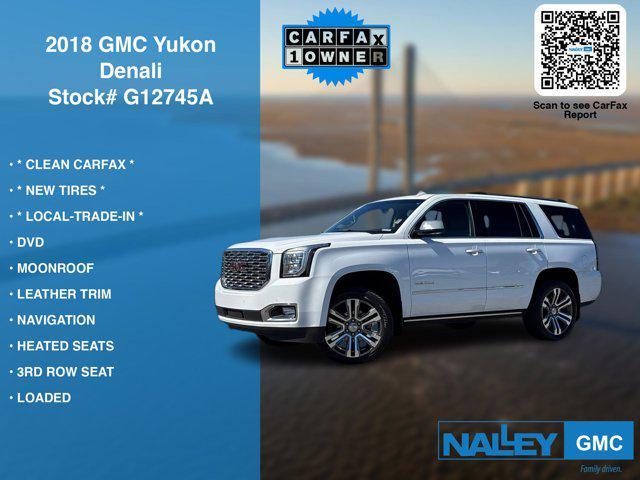 used 2018 GMC Yukon car, priced at $30,095