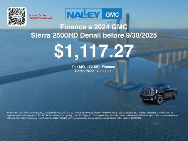used 2024 GMC Sierra 2500 car, priced at $74,000