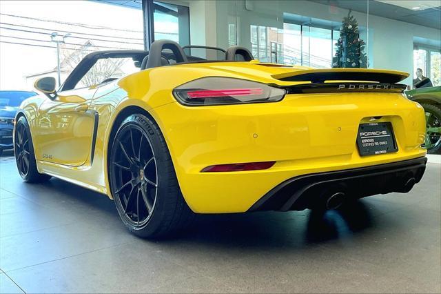 used 2022 Porsche 718 Boxster car, priced at $92,428