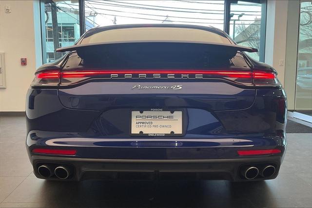 used 2022 Porsche Panamera car, priced at $92,878