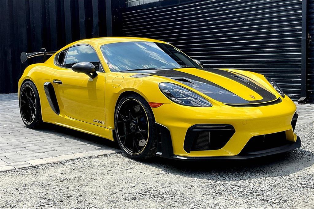 used 2025 Porsche 718 Cayman car, priced at $215,888
