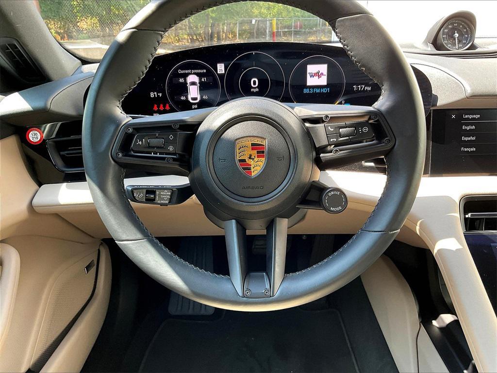 used 2022 Porsche Taycan car, priced at $68,928