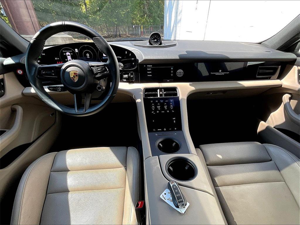 used 2022 Porsche Taycan car, priced at $68,928