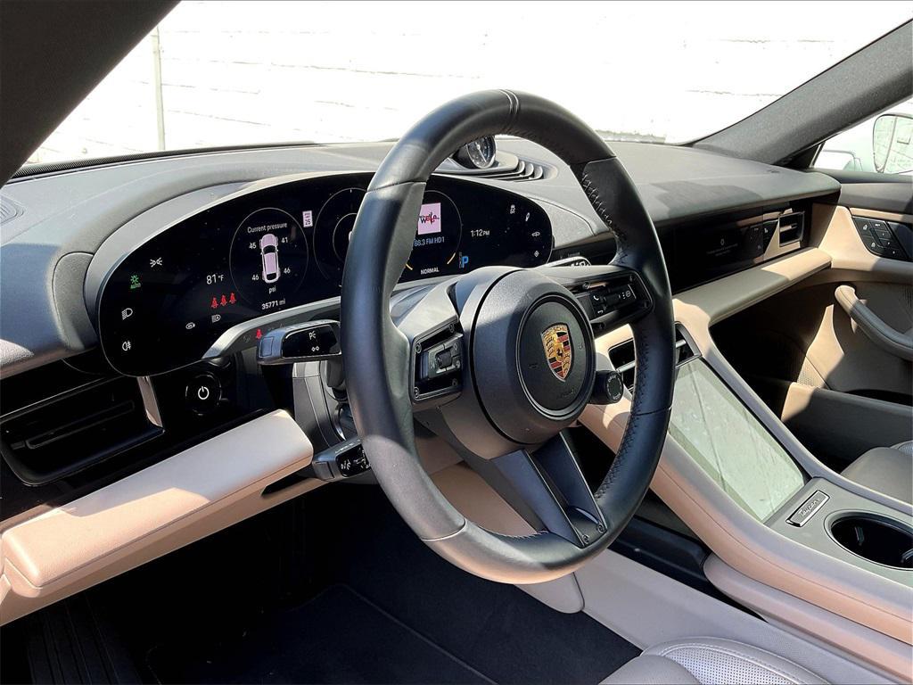 used 2022 Porsche Taycan car, priced at $68,928