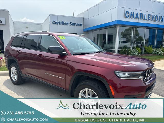 used 2021 Jeep Grand Cherokee L car, priced at $27,842