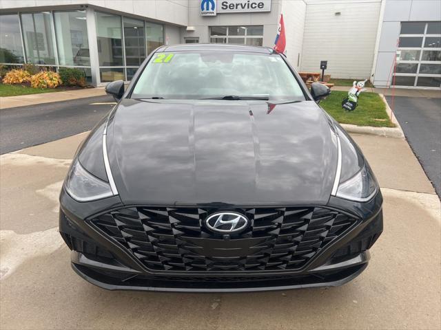 used 2021 Hyundai Sonata car, priced at $19,605