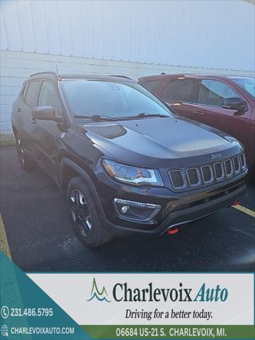 used 2018 Jeep Compass car, priced at $17,577