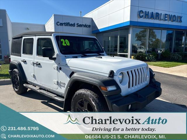 used 2020 Jeep Wrangler Unlimited car, priced at $28,132