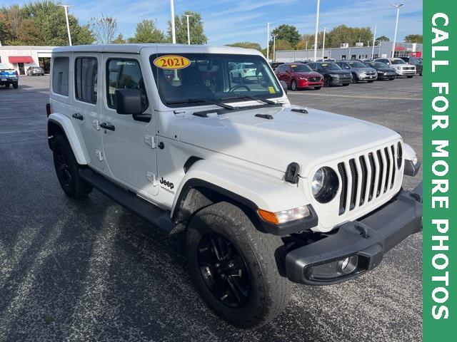 used 2021 Jeep Wrangler Unlimited car, priced at $35,982