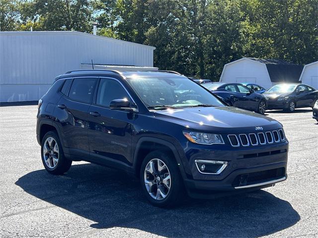 used 2021 Jeep Compass car, priced at $22,121