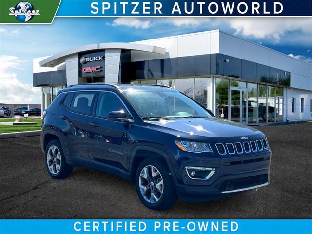 used 2021 Jeep Compass car, priced at $22,121