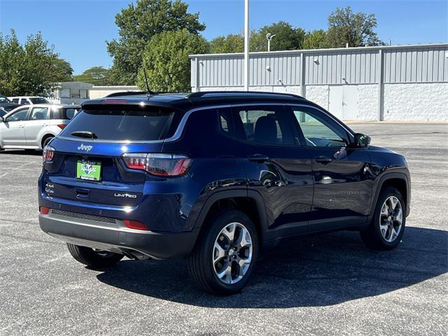 used 2021 Jeep Compass car, priced at $22,121