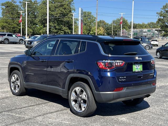 used 2021 Jeep Compass car, priced at $22,121