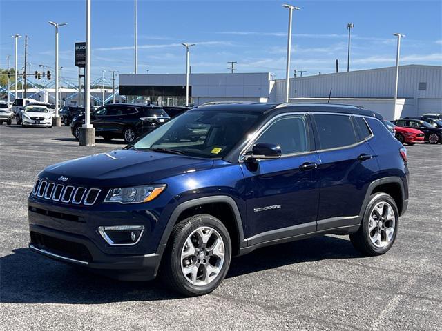 used 2021 Jeep Compass car, priced at $22,121