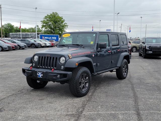 used 2018 Jeep Wrangler JK Unlimited car, priced at $21,980