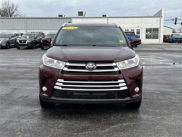 used 2018 Toyota Highlander car, priced at $20,645