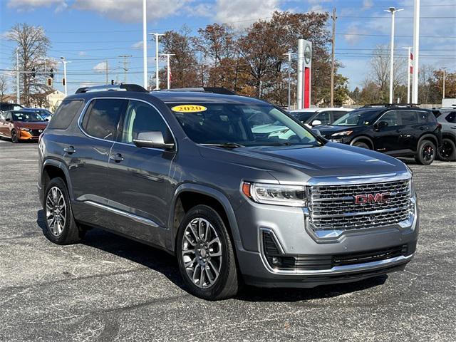 used 2020 GMC Acadia car, priced at $25,217