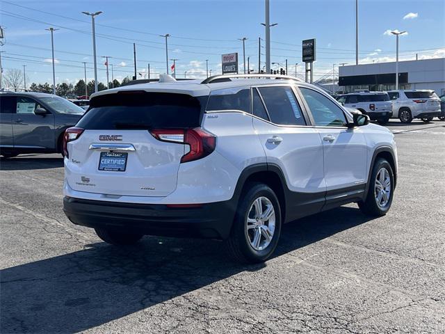 used 2022 GMC Terrain car, priced at $21,360