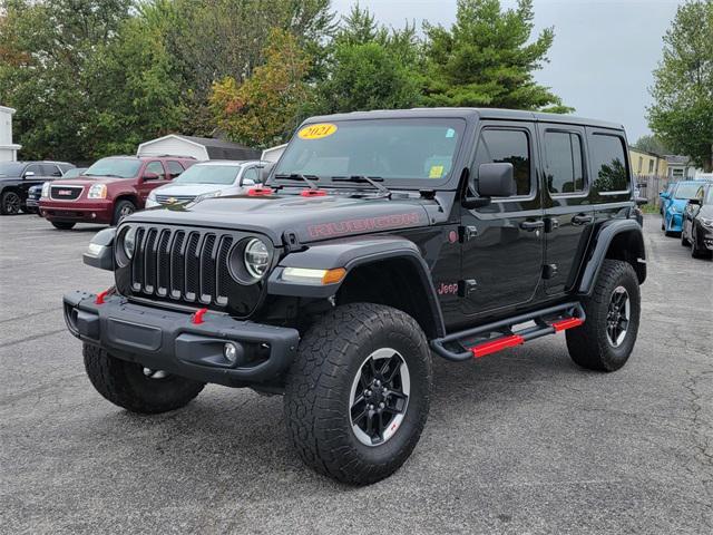 used 2021 Jeep Wrangler Unlimited car, priced at $33,160
