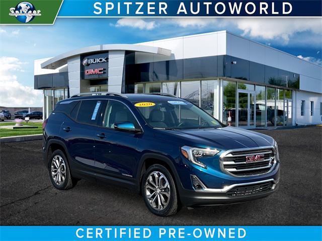 used 2020 GMC Terrain car, priced at $21,606