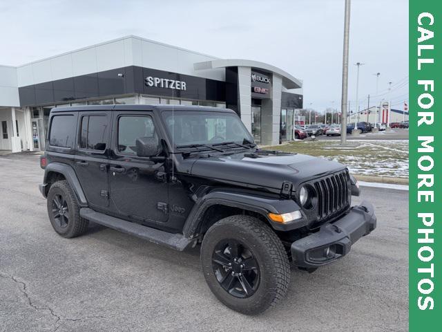 used 2022 Jeep Wrangler Unlimited car, priced at $38,633