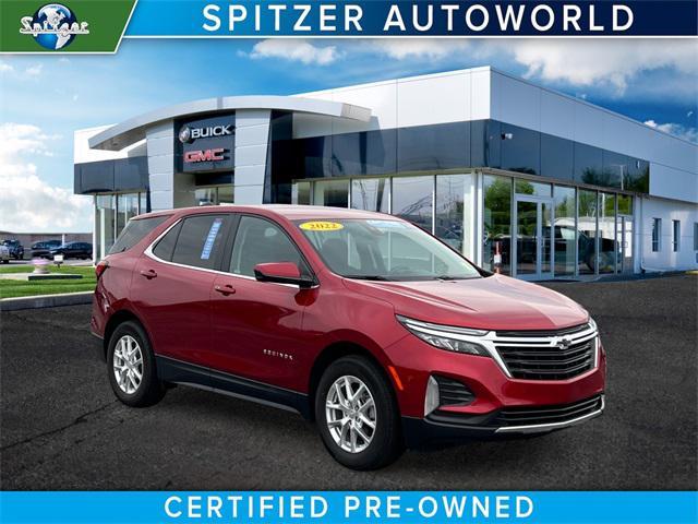 used 2022 Chevrolet Equinox car, priced at $23,974