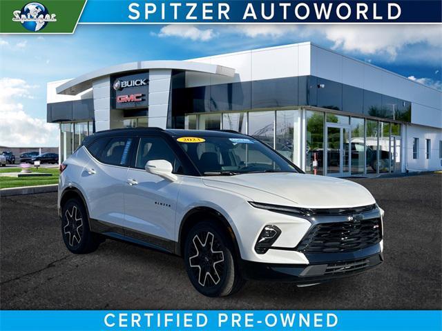 used 2023 Chevrolet Blazer car, priced at $35,303