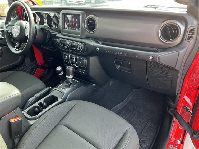 used 2023 Jeep Wrangler car, priced at $35,022