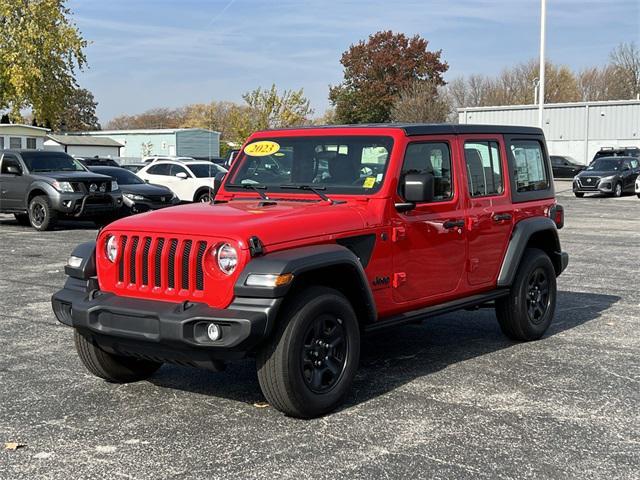 used 2023 Jeep Wrangler car, priced at $35,022