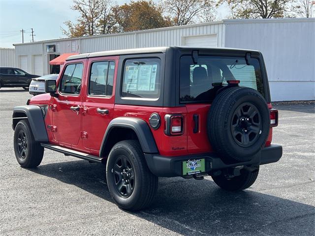 used 2023 Jeep Wrangler car, priced at $35,022