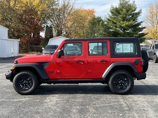 used 2023 Jeep Wrangler car, priced at $35,022