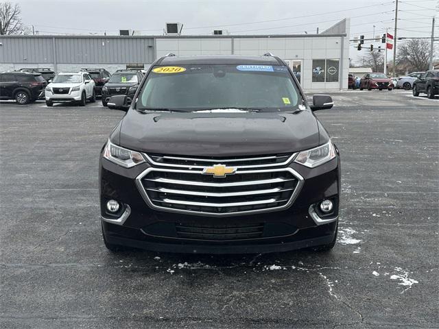 used 2020 Chevrolet Traverse car, priced at $30,867