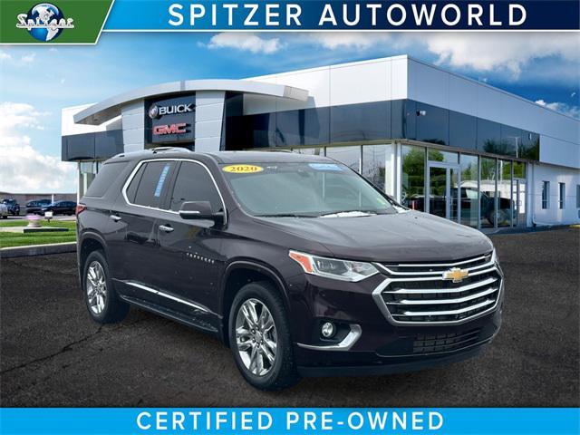 used 2020 Chevrolet Traverse car, priced at $30,867