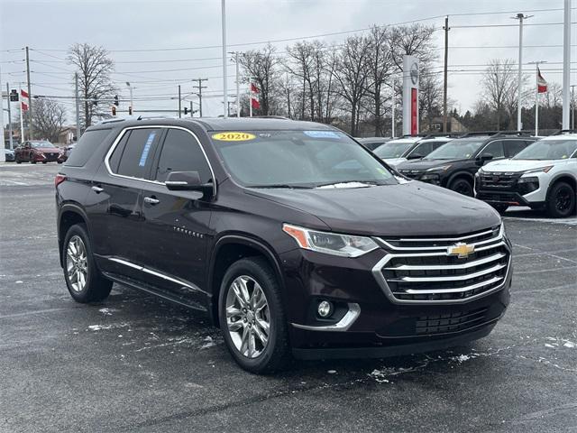 used 2020 Chevrolet Traverse car, priced at $30,867