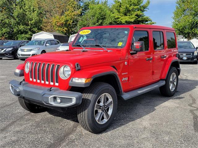 used 2019 Jeep Wrangler Unlimited car, priced at $24,403