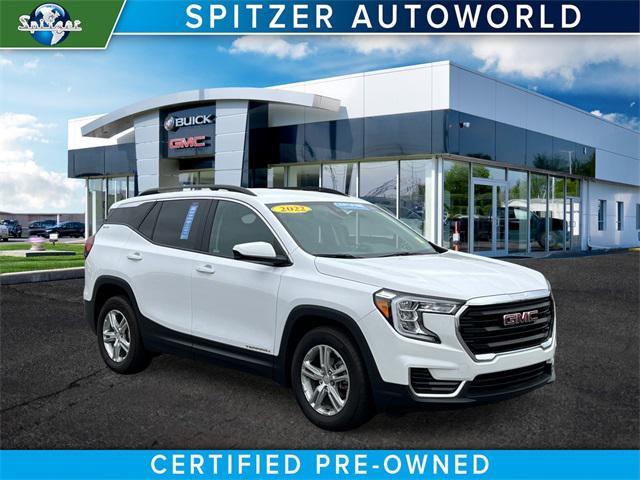 used 2022 GMC Terrain car, priced at $24,472