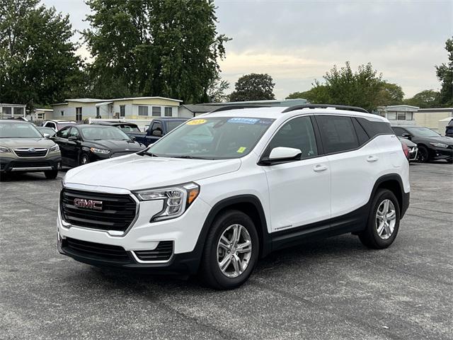 used 2022 GMC Terrain car, priced at $24,472